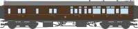4P-021-405 Dapol GWR Corridor Toplight 1940 All Brown Twin Citie